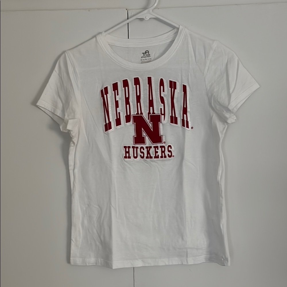 Nebraska Huskers White T-Shirt
